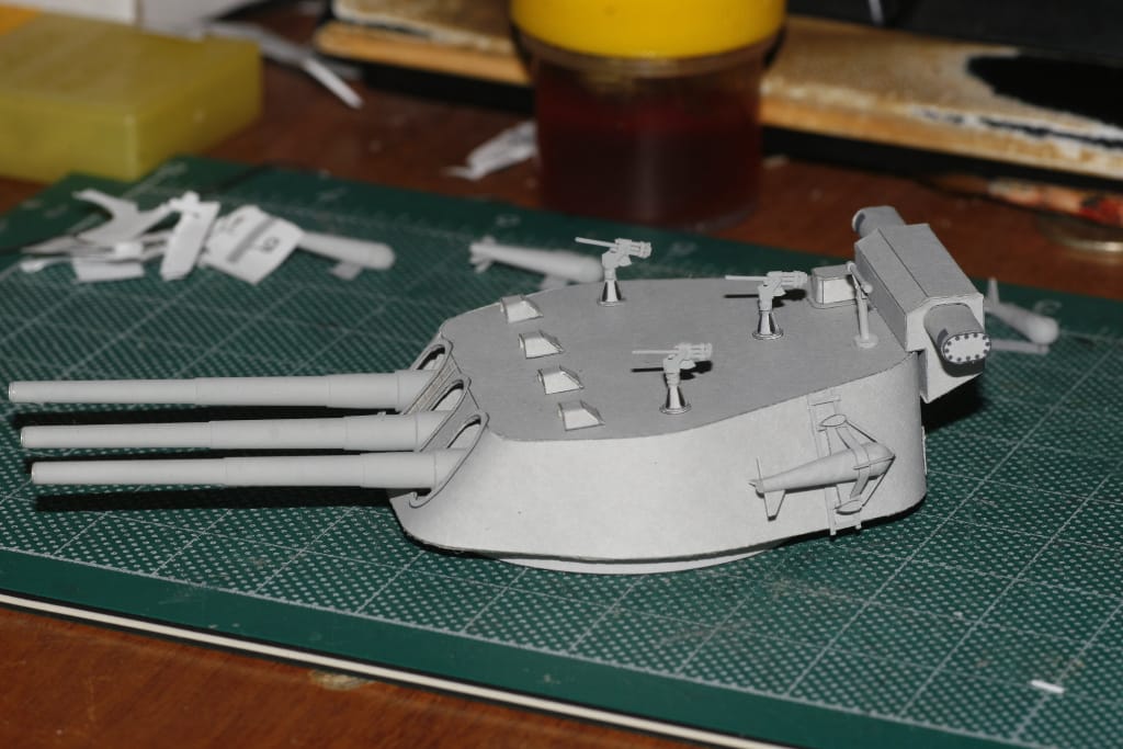 Линкор, принадлежности для троллинга